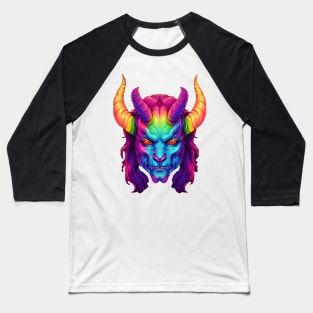 Pride Month Demon Baseball T-Shirt